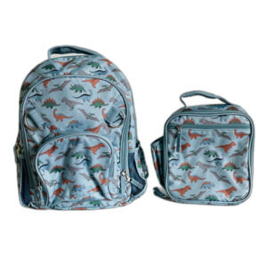 Sweet Honey Rowen Collection Dinosaur Backpack + Matching Lunchbox